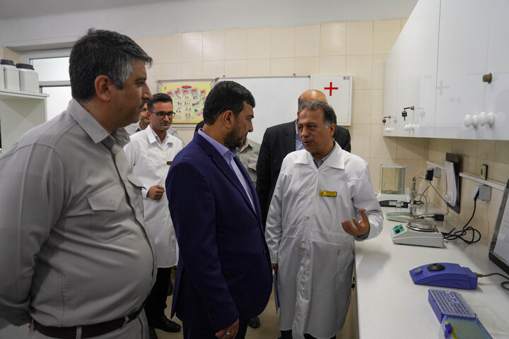 افتتاح آزمایشگاه مولکولی و بانک میکروبی مجتمع مس سرچشمه