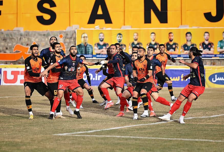 پیروزی تیم فوتبال مس رفسنجان برابر هوادار تهران