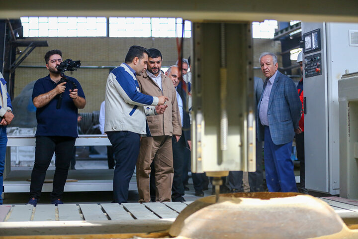 بازدید مدیرعامل شرکت ملی صنایع مس ایران از دو شرکت دانشبنیان در شهرک صنعتی اصفهان