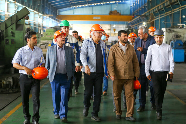 بازدید مدیرعامل شرکت ملی صنایع مس ایران از دو شرکت دانشبنیان در شهرک صنعتی اصفهان
