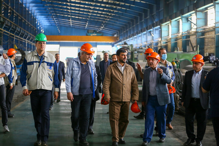 بازدید مدیرعامل شرکت ملی صنایع مس ایران از دو شرکت دانشبنیان در شهرک صنعتی اصفهان