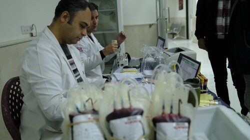 نوعدوستی کارکنان مجتمع مس سونگون با اهدای خون نوعدوستی کارکنان مجتمع مس سونگون با اهدای خون