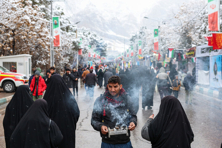 خدمت‌رسانی موکب‌ شهدای شرکت ملی صنایع مس ایران در پنجمین سالگرد شهادت سپهبد حاج قاسم سلیمانی در گلزار شهدای کرمان