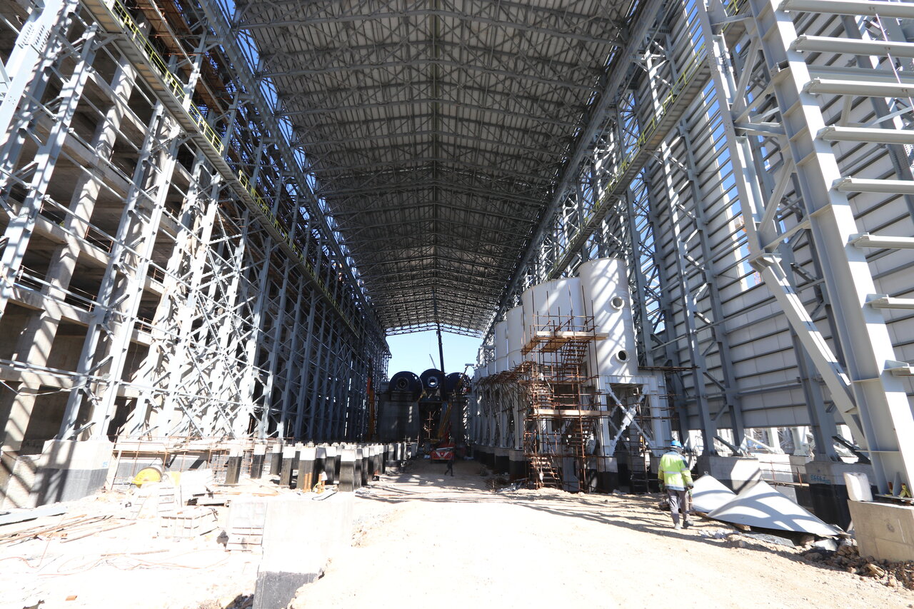 روند پیشرفت احداث پروژه فاز ۲ و ۳ تغلیظ مس میدوک در دی ماه ۱۴۰۳ روند پیشرفت احداث پروژه فاز ۲ و ۳ تغلیظ مس میدوک در دی ماه ۱۴۰۳