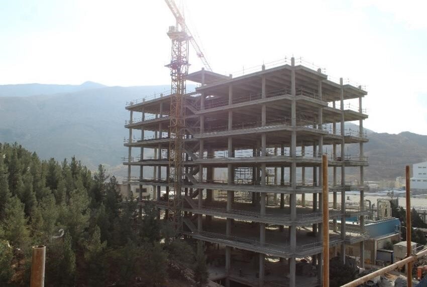 پیشرفت ۵۶ درصدی پروژه ساختمان اداری مجتمع مس سرچشمه/افتتاح، آبان ماه ۱۴۰۴ پیشرفت ۵۶ درصدی پروژه ساختمان اداری مجتمع مس سرچشمه/افتتاح، آبان ماه ۱۴۰۴