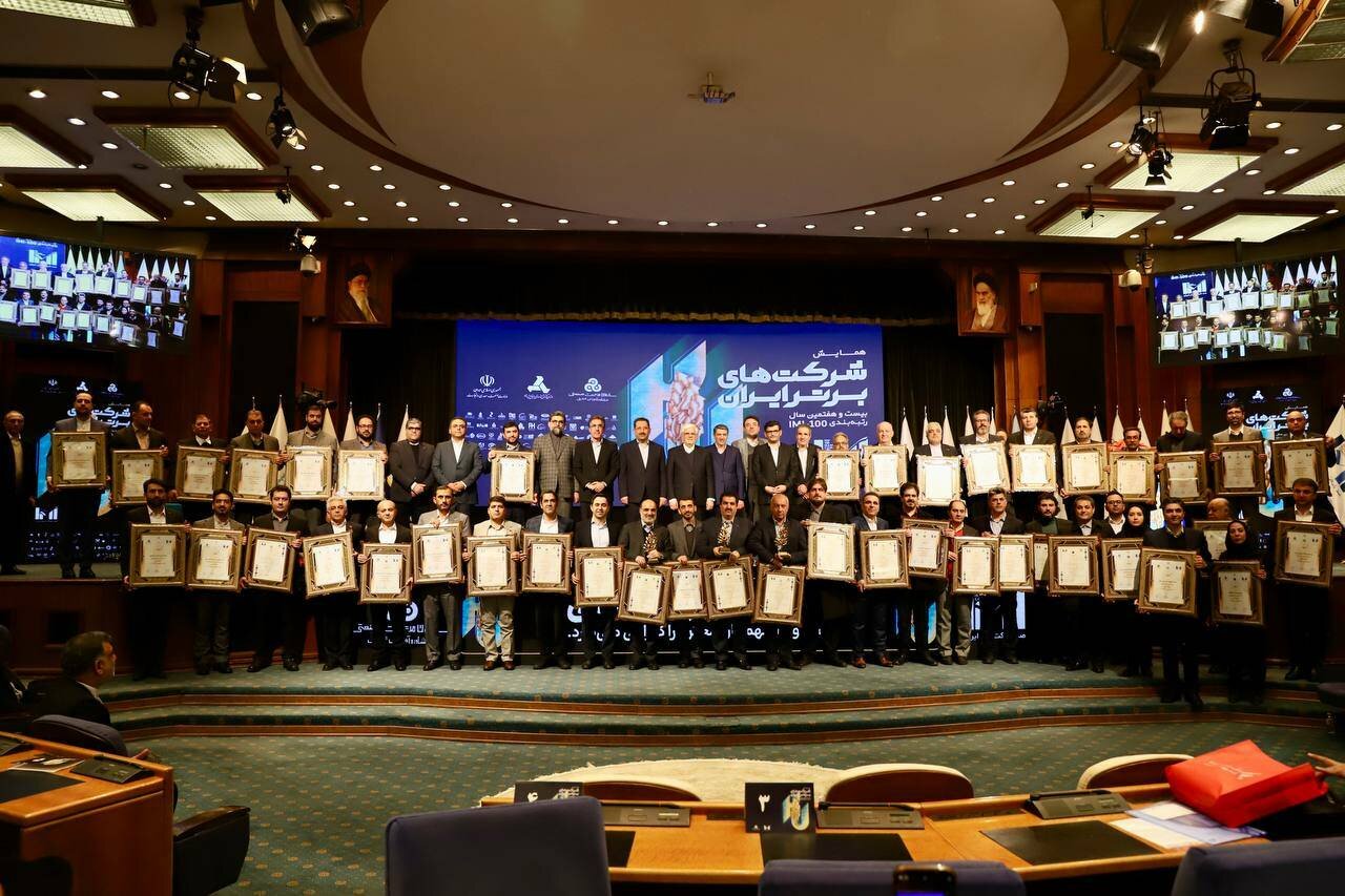 شرکت ملی مس برترین شرکت کشور در بخش فلزات غیرآهنی شد/ ملی مس در رتبه سوم برترین شرکتهای کشور در بخش بالاترین ارزش بازار