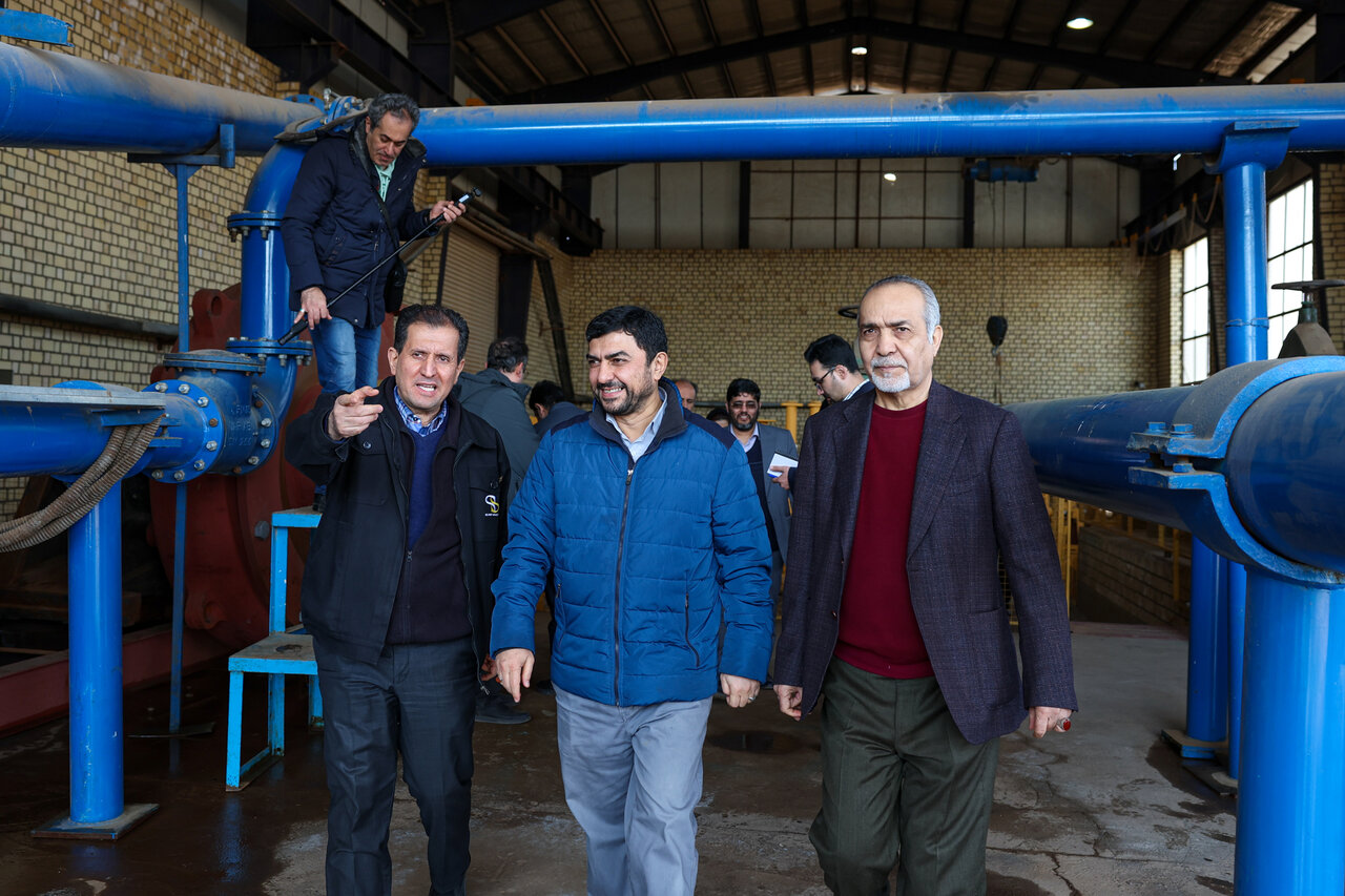 بازدید مدیرعامل شرکت ملی صنایع مس ایران از شرکت پمپسازی فولاد شریف خالدشهر بازدید مدیرعامل شرکت ملی صنایع مس ایران از شرکت پمپسازی فولاد شریف خالدشهر