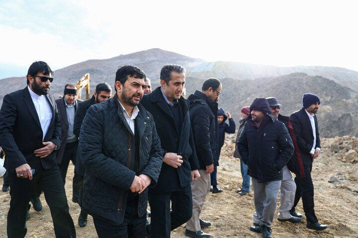 بازدید معاون وزیر صمت از معدن و کارخانه تغلیظ مس درهزار در مجتمع مس سرچشمه