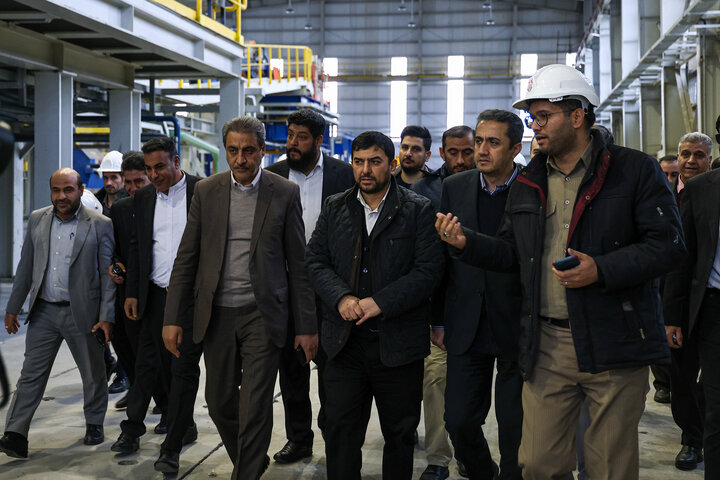 بازدید معاون وزیر صمت از معدن و کارخانه تغلیظ مس درهزار در مجتمع مس سرچشمه