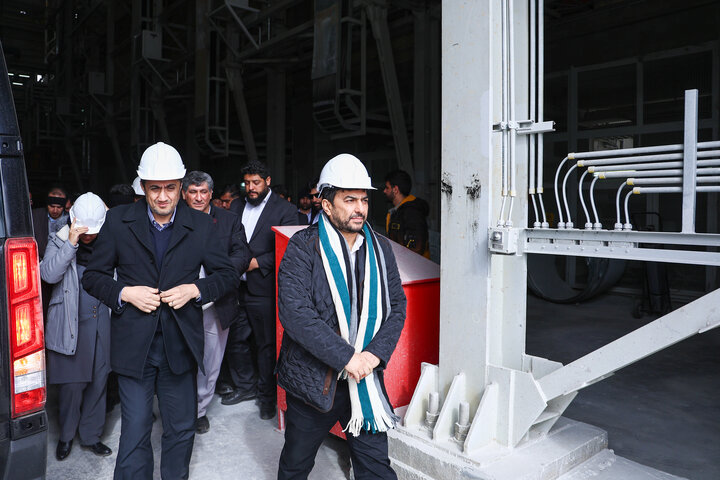 بازدید معاون وزیر صمت از معدن و کارخانه تغلیظ مس درهزار در مجتمع مس سرچشمه