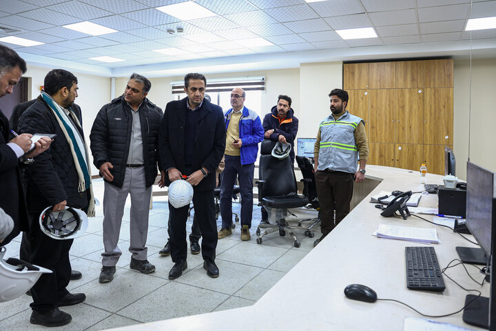 بازدید معاون وزیر صمت از معدن و کارخانه تغلیظ مس درهزار در مجتمع مس سرچشمه