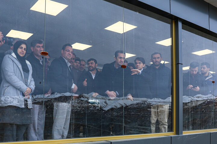 بازدید معاون وزیر صمت از معدن و کارخانه تغلیظ مس درهزار در مجتمع مس سرچشمه