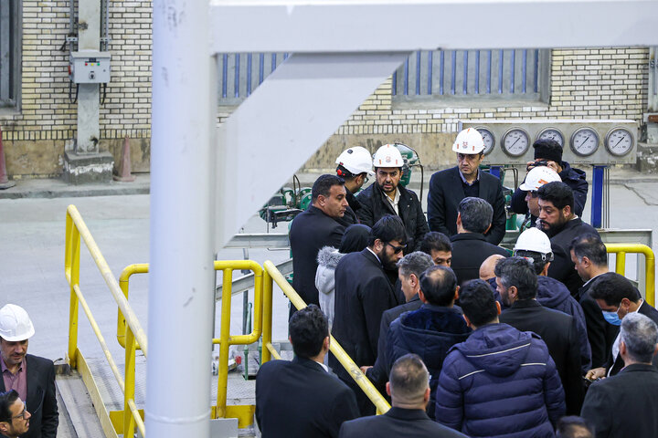 بازدید معاون وزیر صمت از معدن و کارخانه تغلیظ مس درهزار در مجتمع مس سرچشمه