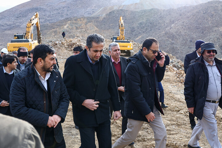 بازدید معاون وزیر صمت از معدن و کارخانه تغلیظ مس درهزار در مجتمع مس سرچشمه