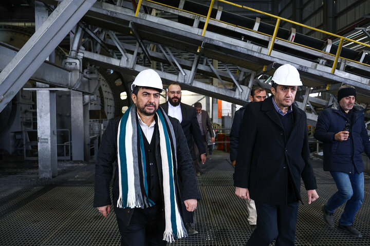 بازدید معاون وزیر صمت از معدن و کارخانه تغلیظ مس درهزار در مجتمع مس سرچشمه