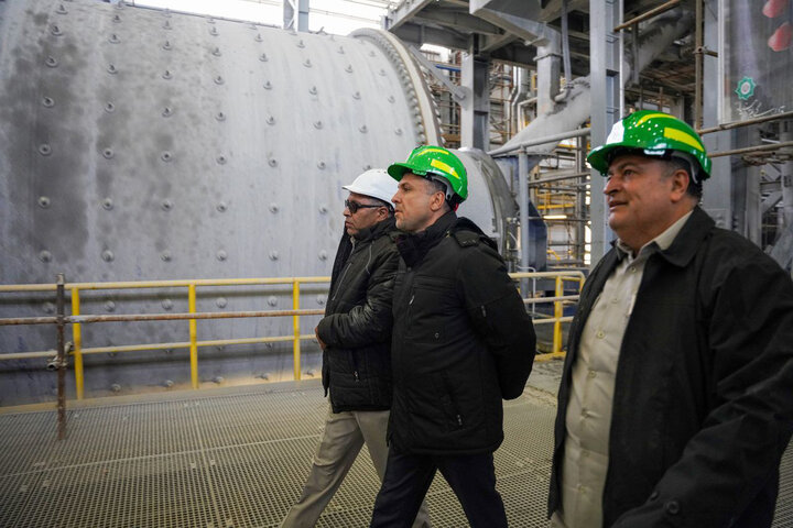 سفر مدیرعامل شرکت ملی مس به استان کرمان و بازدید از مجتمع درآلو