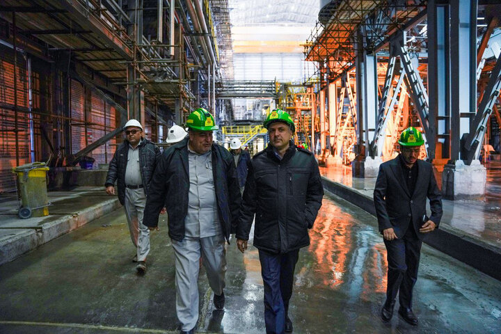 سفر مدیرعامل شرکت ملی مس به استان کرمان و بازدید از مجتمع درآلو