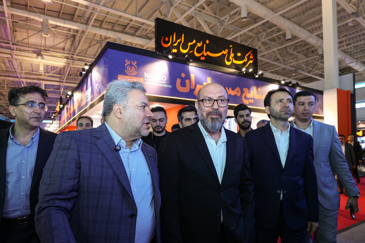 غرفه شرکت ملی صنایع مس ایران در دومین روز نمایشگاه ایران اکسپو ۱۴۰۴