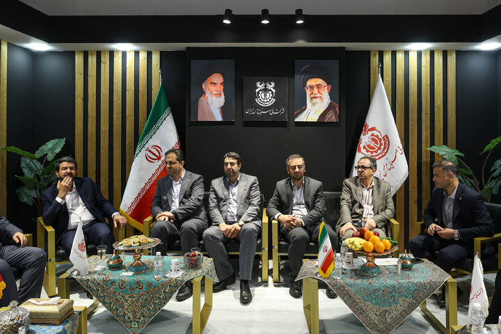 غرفه شرکت ملی صنایع مس ایران در دومین روز نمایشگاه ایران اکسپو ۱۴۰۴