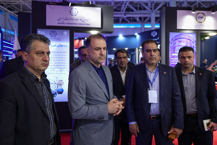 بازدید مدیرعامل شرکت ملی صنایع مس ایران  از نمایشگاه ایران اکسپو ۱۴۰۴ و غرفه سازمان توسعه و نوسازی معادن و صنایع معدنی ایران