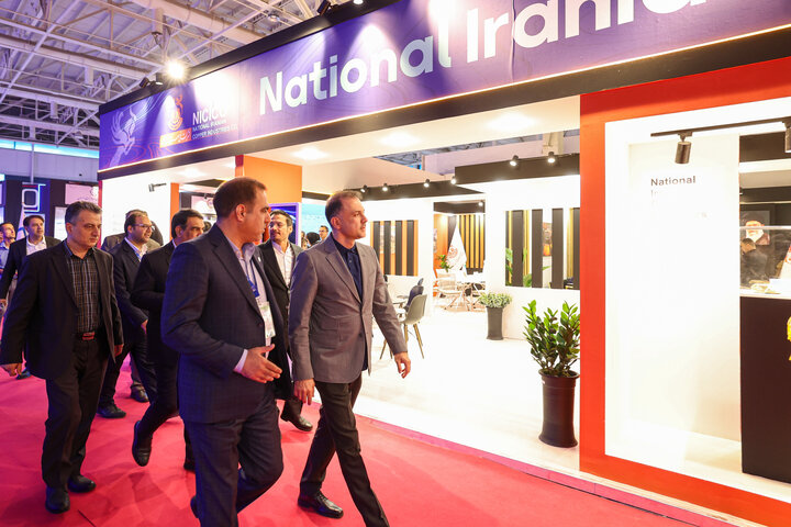 بازدید مدیرعامل شرکت ملی صنایع مس ایران  از نمایشگاه ایران اکسپو ۱۴۰۴ و غرفه سازمان توسعه و نوسازی معادن و صنایع معدنی ایران