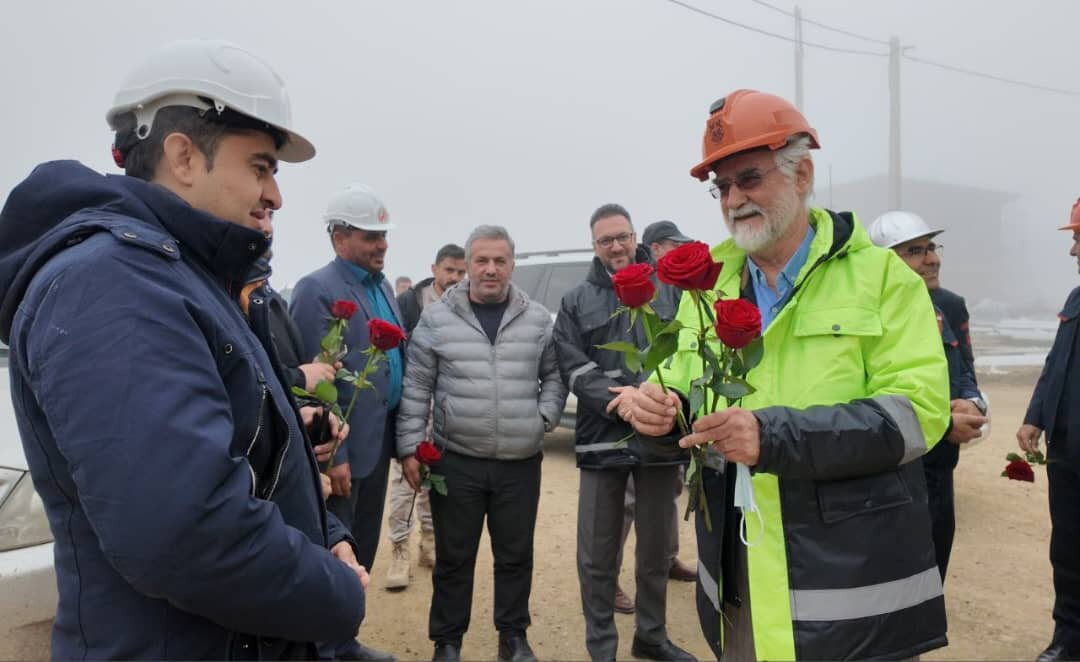 تقدیر مدیرعامل و رئیس هیأتمدیره شرکت ملی مس از کارگران مجتمع سونگون