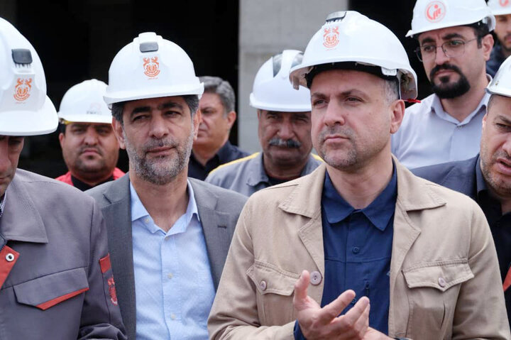 ارزیابی روند پیشرفت پروژههای کلیدی مجتمع مس سونگون با حضور مدیرعامل شرکت مس