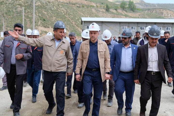 ارزیابی روند پیشرفت پروژههای کلیدی مجتمع مس سونگون با حضور مدیرعامل شرکت مس