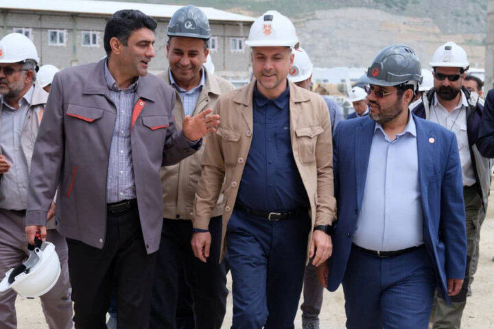 ارزیابی روند پیشرفت پروژههای کلیدی مجتمع مس سونگون با حضور مدیرعامل شرکت مس