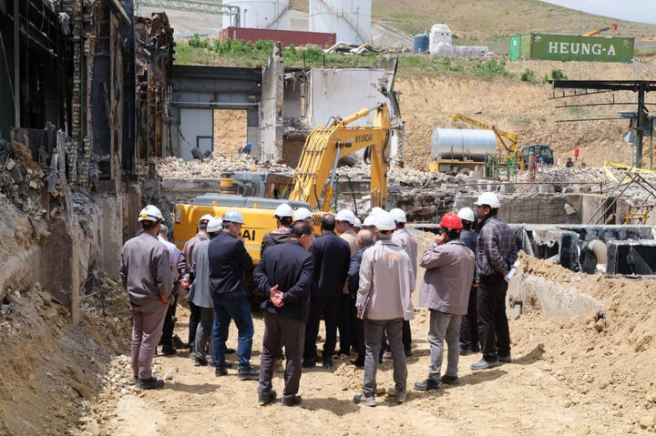 ارزیابی روند پیشرفت پروژههای کلیدی مجتمع مس سونگون با حضور مدیرعامل شرکت مس