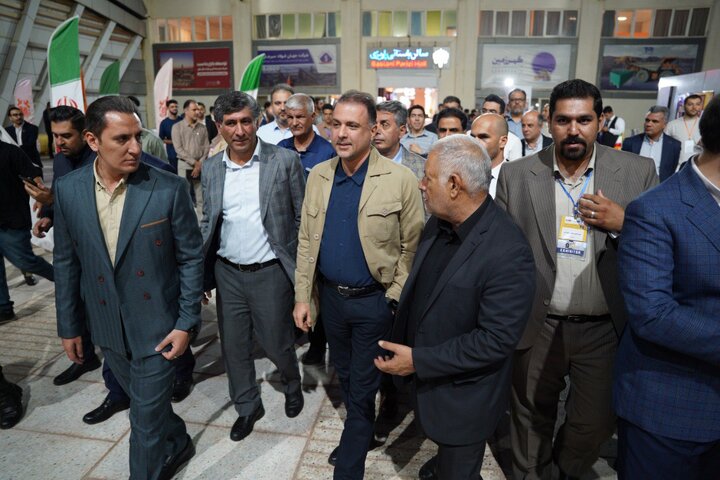 بازدید مدیرعامل شرکت صنایع ملی مس ایران از نهمین نمایشگاه بین‌المللی معدن، صنایع معدنی، ماشین‌آلات و تجهیزات