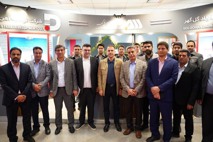 بازدید مدیرعامل شرکت صنایع ملی مس ایران از نهمین نمایشگاه بین‌المللی معدن، صنایع معدنی، ماشین‌آلات و تجهیزات
