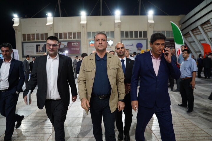 بازدید مدیرعامل شرکت صنایع ملی مس ایران از نهمین نمایشگاه بین‌المللی معدن، صنایع معدنی، ماشین‌آلات و تجهیزات