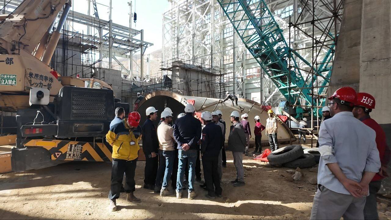 آغاز عملیات اجرایی نصب تجهیزات بزرگترین کارخانه تغلیظ شرکت ملی مس در سونگون