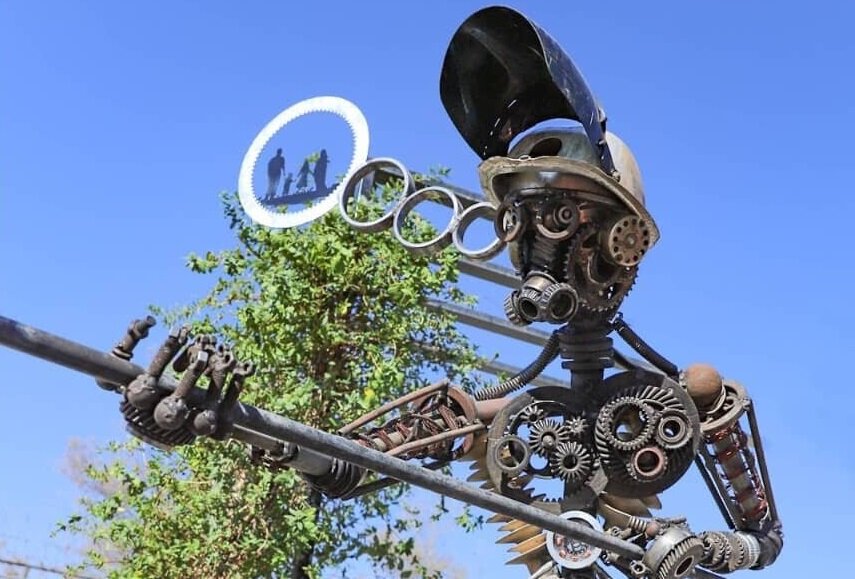 رویداد «پیکره ی پنهان»؛ شکوفایی هنر در مجتمع مس شهربابک