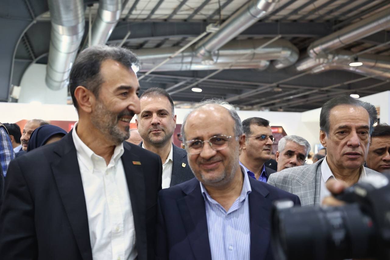 بازدید مدیرعامل شرکت ملی مس از نمایشگاه ایران کانمین ۲۰۲۵