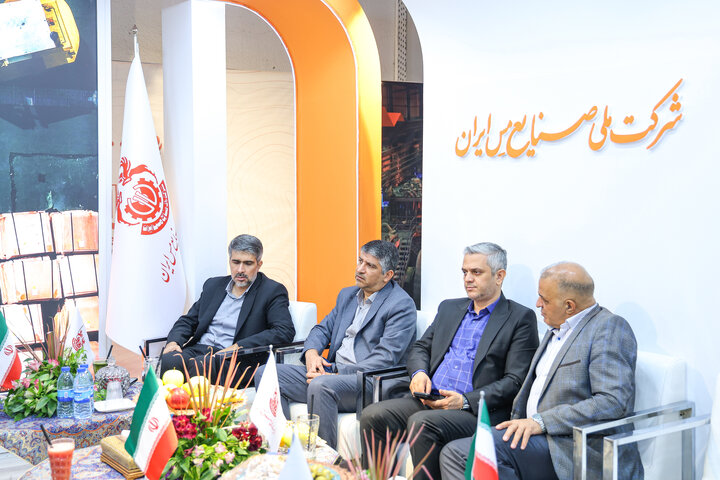 آخرین روز نمایشگاه ایران کانمین ۲۰۲۵ و بازدید وزیر صمت از غرفه شرکت ملی صنایع مس ایران