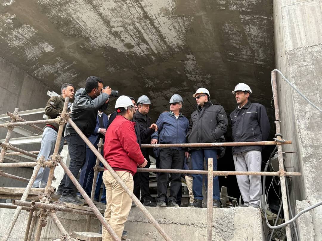 بازدید مدیرعامل شرکت ملی مس از اَبَرپروژه فازهای ۳ و ۴ تغلیظ مجتمع سرچشمه
