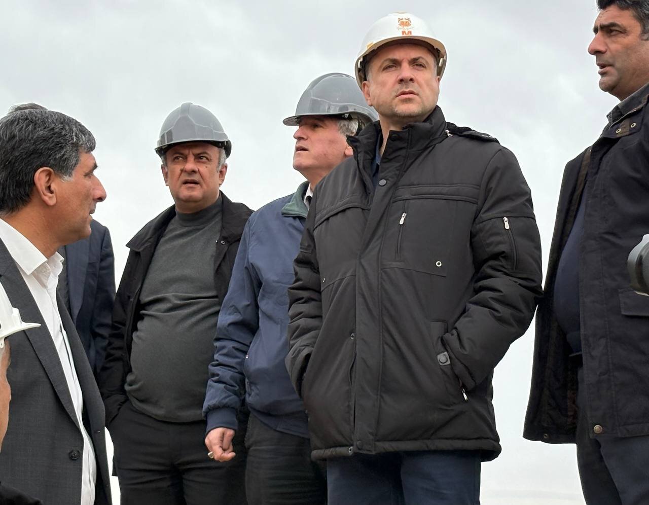 بازدید مدیرعامل شرکت ملی مس از اَبَرپروژه فازهای ۳ و ۴ تغلیظ مجتمع سرچشمه