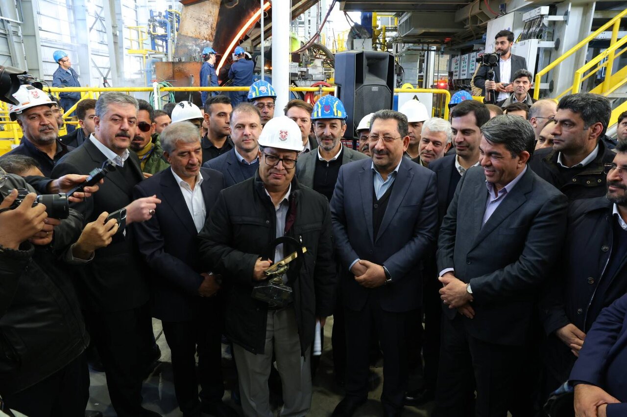 کارخانه تولید مفتول مسی سرچشمه با حضور وزیر صمت افتتاح شد