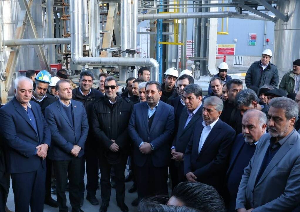 افتتاح کارخانه تصفیه‌ پساب اسید سرچشمه با حضور وزیر صمت