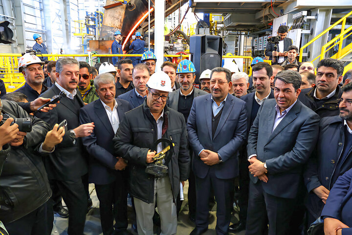 افتتاح کارخانه تصفیه پساب اسید سرچشمه با حضور وزیر صمت