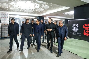 سقاخانه وزارت صمت با همراهی شرکت ملی صنایع مس ایران