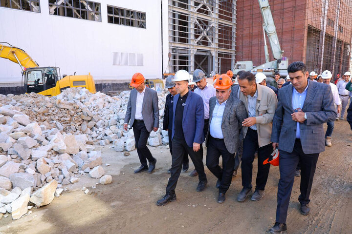 بازدید دکتر فیض از مجتمع مس سونگون