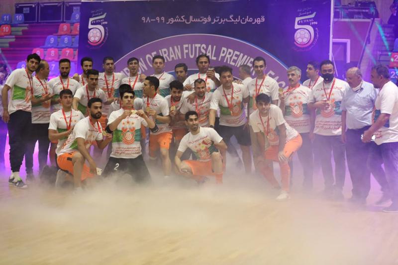  مس سونگون ورزقان قهرمان لیگ برتر فوتسال شد