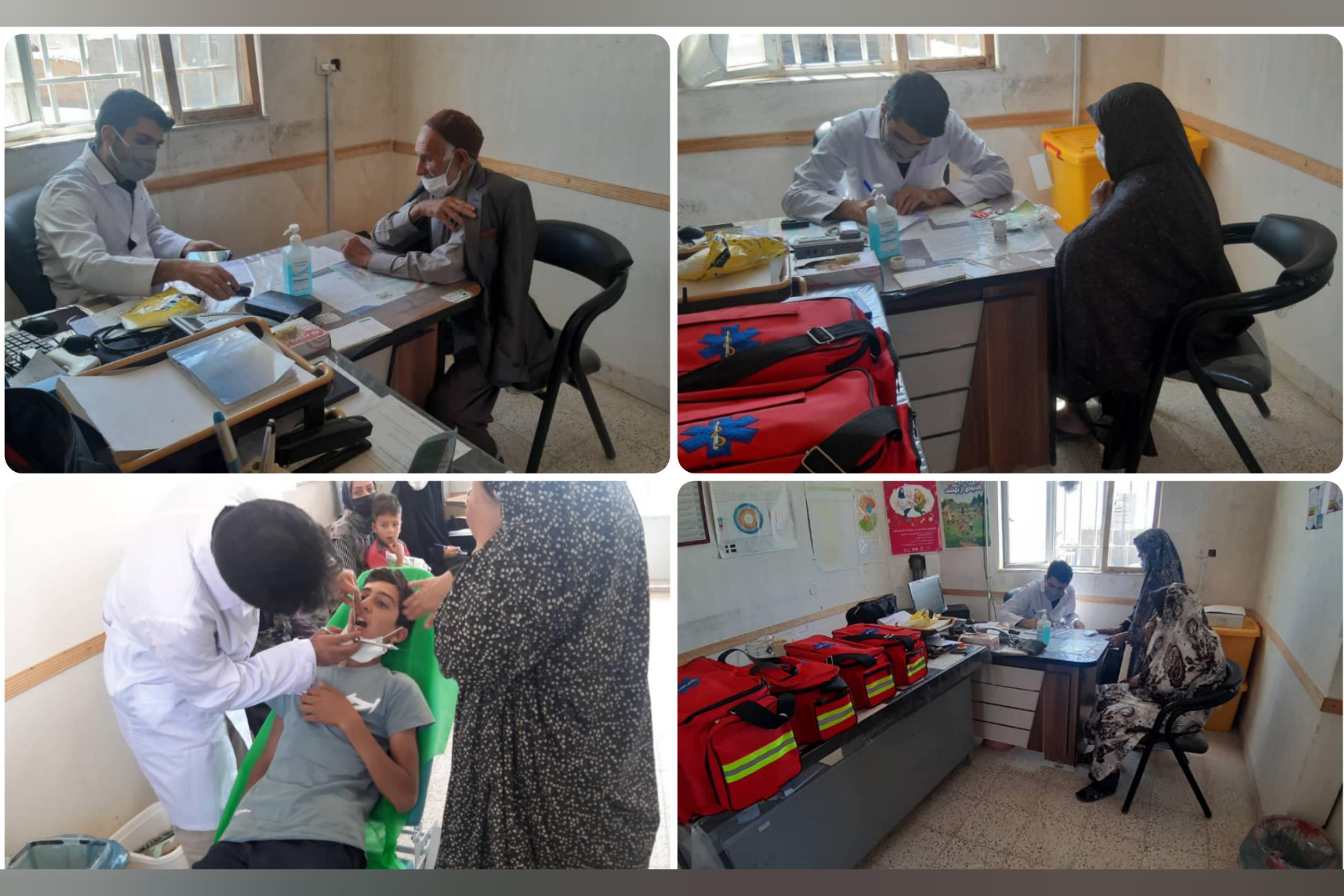 ارائه 1245 خدمت درمانی به 724 مراجعه‌کننده در تربت‌حیدریه